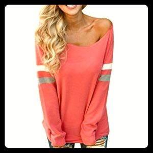 Women Baseball Tee Long Sleeves Raglan